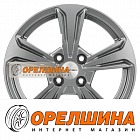 6x15  4x100  ET46  54,1  Khomen Wheels  KHW1502 (Rio/Solaris)  Gray