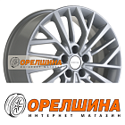 7x17  5x108  ET45  60,1  Khomen Wheels  KHW1717 (Chery Tiggo 3/Tiggo 3 Pro)  F-Silver