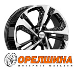 7x18  5x108  ET52  60,1  Скад  KL-1069  BFP (shin)