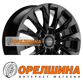 8x20  6x139,7  ET35  78,1  Khomen Wheels  KHW2010 (Nissan Patrol)  Black