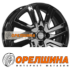 6x16  4x100  ET46  54,1  Khomen Wheels  KHW1609 (Rio II/Solaris II)  Black