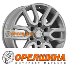 8x17  6x139,7  ET25  106,1  Khomen Wheels  KHW1723 (Toyota LC Prado/Lexus GX)  F-Silver