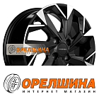 6x15  4x100  ET50  60,1  Khomen Wheels  KHW1508 (Vesta)  Black-FP
