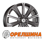 7x19  5x112  ET43  57,1  Premium  КР013 Tiguan  GlossGrapfp (shin)