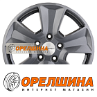 6,5x16  5x114,3  ET50  66,1  Khomen Wheels  KHW1601 (Renault/Nissan)  Gray