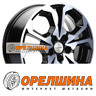 6,5x17  5x108  ET33  60,1  Khomen Wheels  KHW1711 (Chery/Exeed)  Black-FP