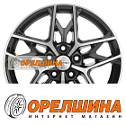7x17  5x114,3  ET50  67,1  Khomen Wheels  KHW1709 (CX-5/Seltos/Optima)  Black-FP