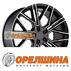 9,5x21  5x130  ET46  71,6  Khomen Wheels  KHW2101 (Cayenne)  Black-FP