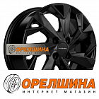 6x15  4x100  ET40  60,1  Khomen Wheels  KHW1508 (XRay)  Black