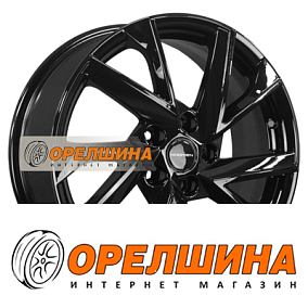 7x17  5x110  ET46  63,3  Khomen Wheels  KHW1714 (Changan CS35/CS35 Pro)  Black