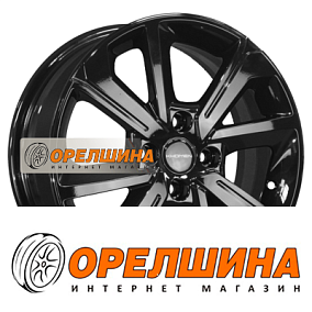 6x15  4x98  ET36  58,6  Khomen Wheels  KHW1501 (Lada Granta)  Black