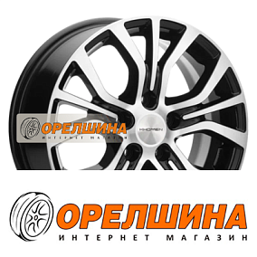 6,5x16  5x110  ET40  67,1  Khomen Wheels  KHW1608 (Evolute I-Van)  Black-FP