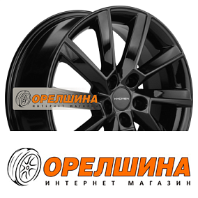 6x16  5x105  ET39  56,6  Khomen Wheels  KHW1604 (Aveo)  Black