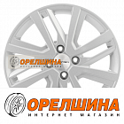 6x16  4x100  ET46  54,1  Khomen Wheels  KHW1609 (Rio II/Solaris II)  F-Silver