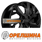 6x15  4x100  ET40  60,1  Khomen Wheels  KHW1508 (XRay)  Black