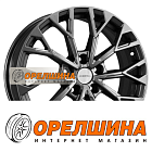 7x17  5x114,3  ET37  66,5  Khomen Wheels  KHW1718 (Jolion)  Gray