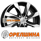 6x15  4x100  ET48  60,1  K&K  Джемини (КС617)  Алмаз черный