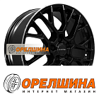 7x18  5x108  ET47  60,1  Khomen Wheels  KHW1818 (Chery Tiggo 8 (Pro/Pro Max))  Black MR