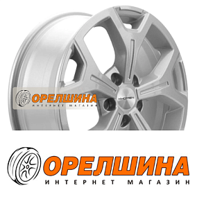 6,5x17  5x120  ET60  65,1  Khomen Wheels  KHW1710(2) (VW Multivan)  F-Silver