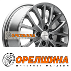 6x15  4x100  ET50  60,1  Khomen Wheels  KHW1506 (Vesta)  Gray