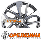 7x17  5x114,3  ET45  67,1  Khomen Wheels  KHW1703 (CX-5/i40/X-Trail)  Gray-FP