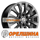 8x20  6x139,7  ET28  78,1  Khomen Wheels  KHW2010 (Chevrolet Tahoe)  Gray