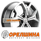 6,5x17  5x114,3  ET45  54,1  Khomen Wheels  KHW1710 (Coolray)  Gray-FP