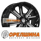 6x15  4x100  ET46  54,1  Khomen Wheels  KHW1501 (Rio/Solaris)  Black