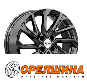 6,5x16  4x100  ET45  56,6  iFree  Неом КС1172  Black (shin)