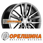 8x18  5x108  ET46  63,4  Khomen Wheels  KHW1807 (Tugella/Jaguar XF/F-Pace)  Gray-FP