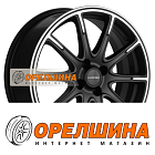 6,5x17  4x100  ET41  60,1  Khomen Wheels  KHW1707 (XRay)  Black-FP matt