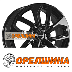 7x17  5x114,3  ET45  60,1  Khomen Wheels  KHW1703 (Changan/Geely/Lexus/Toyota)  Black