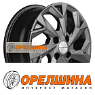 5,5x14  4x100  ET46  54,1  Khomen Wheels  KHW1402 (Alsvin/Getz/i20)  Gray