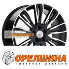 8,5x20  5x120  ET30  66,1  Khomen Wheels  KHW2004 (Voyah FREE)  Black-FP