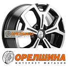 6,5x17  5x120  ET60  65,1  Khomen Wheels  KHW1710(2) (VW Multivan)  Black-FP