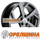 7x17  5x114,3  ET37  66,5  Khomen Wheels  KHW1712 (Jolion)  Gray