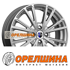 6x16  4x100  ET41  60,1  K&K  Меандр-оригинал (КС879)  Сильвер SK