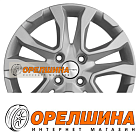 6x15  4x100  ET50  60,1  Khomen Wheels  KHW1503 (Vesta)  F-Silver