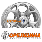 7x16  5x139,7  ET35  108,5  K&K  Линкс (КС1057)  Сильвер