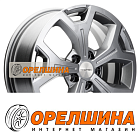 6,5x17  5x120  ET60  65,1  Khomen Wheels  KHW1710(2) (VW Multivan)  Gray