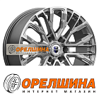 8,5x19  6x139,7  ET30  106,1  K&K  Кортес (КС1102)  Дарк платинум
