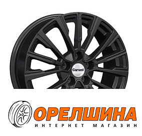 7x17  5x114,3  ET37  66,5  Carwel  Базан  Black (shin)