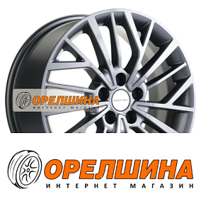7x17  5x110  ET46  63,3  Khomen Wheels  KHW1717 (Changan CS35/CS35 Pro)  Gray