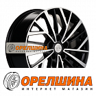 7x17  5x114,3  ET39  60,1  Khomen Wheels  KHW1717 (RAV4)  Black-FP