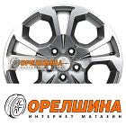 6,5x17  5x114,3  ET50  66,1  Khomen Wheels  KHW1711 (Arkana/Kaptur)  Gray-FP