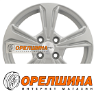 6x15  4x100  ET45  54,1  Khomen Wheels  KHW1502 (Solano)  F-Silver