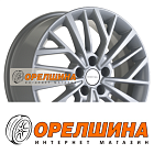 7x17  5x108  ET40  60,1  Khomen Wheels  KHW1717 (Chery Tiggo 3/Tiggo 3 Pro)  F-Silver