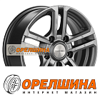 6,5x16  5x139,7  ET40  98,5  Khomen Wheels  KHW1602 (Niva 4x4)  Gray