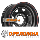 8x16  6x139,7  ET10  110  ZEPP 4x4  Toyota Hilux 2.5D, 3.0D (треуг. мелкий)  Черный