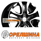 6x15  4x100  ET40  60,1  Khomen Wheels  KHW1503 (XRay)  Black-FP